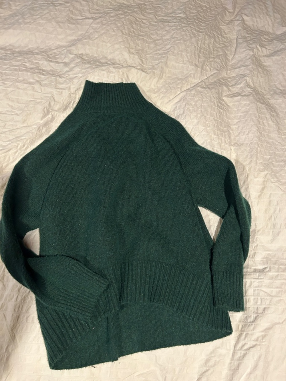 H&M Dark Green Turtleneck Sweater